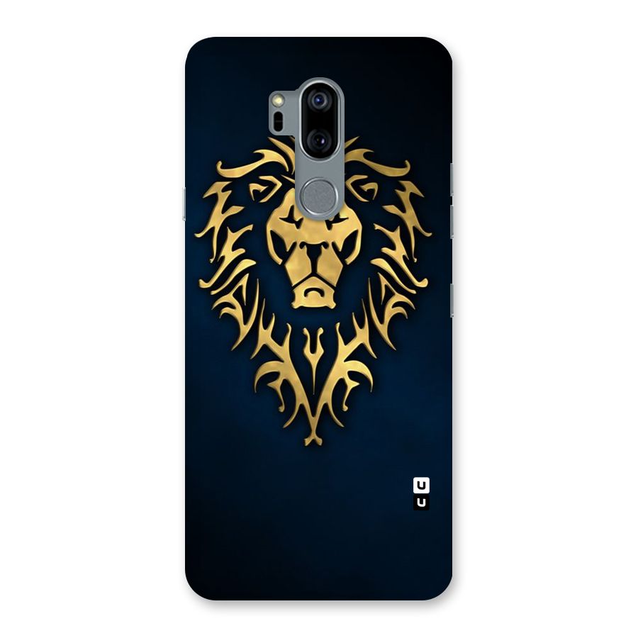 Beautiful Golden Lion Design Back Case for LG G7