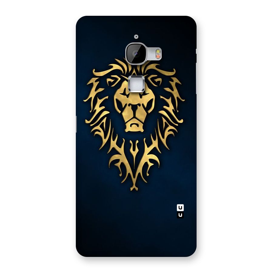 Beautiful Golden Lion Design Back Case for LeTv Le Max