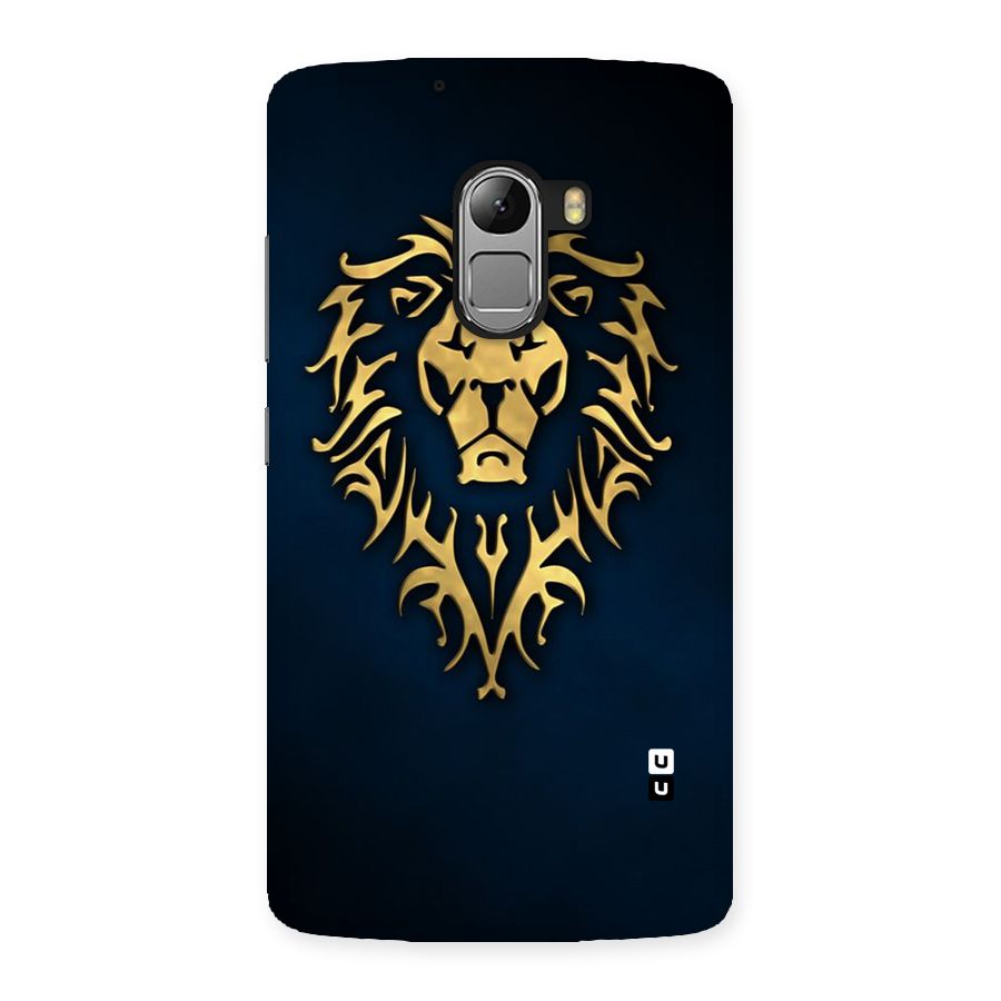 Beautiful Golden Lion Design Back Case for Lenovo K4 Note