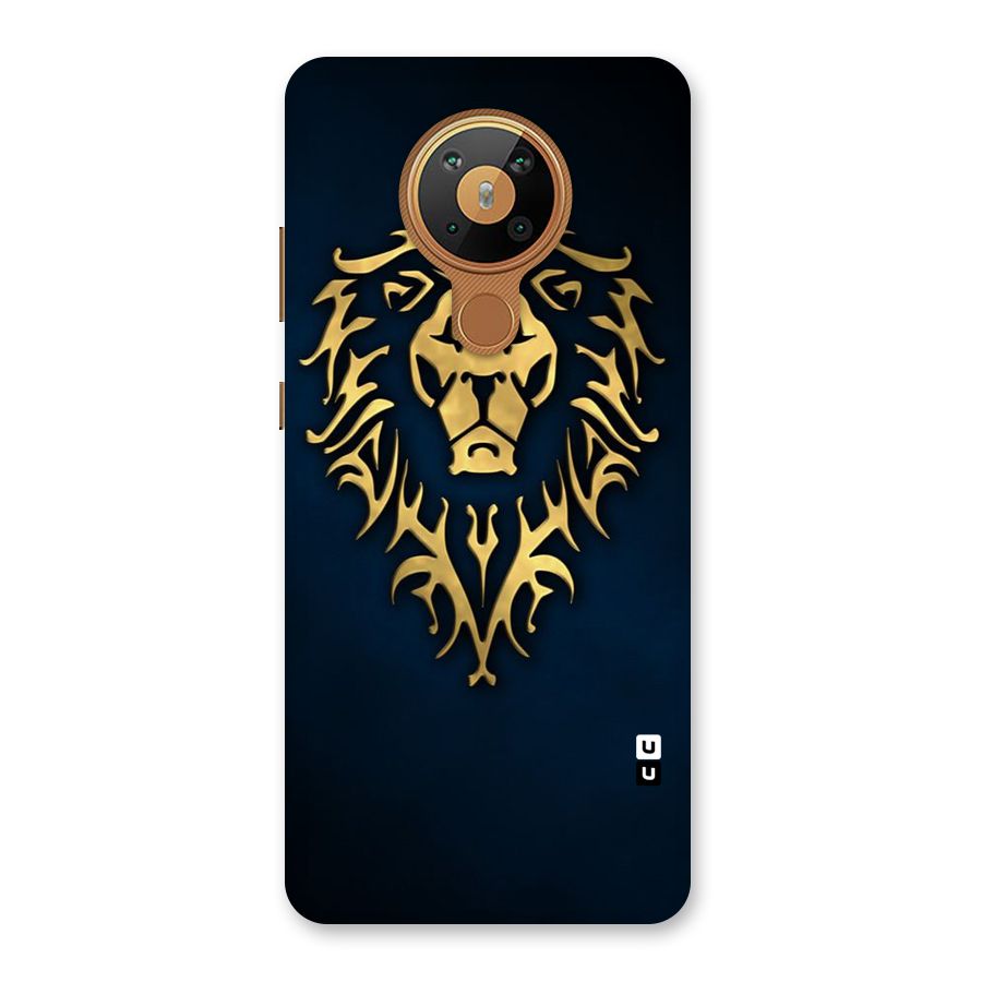 Beautiful Golden Lion Design Back Case for Nokia 5.3