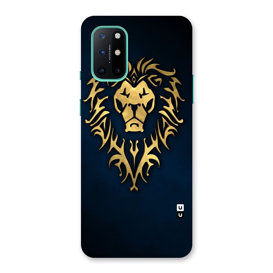 Beautiful Golden Lion Design Back Case for OnePlus 8T