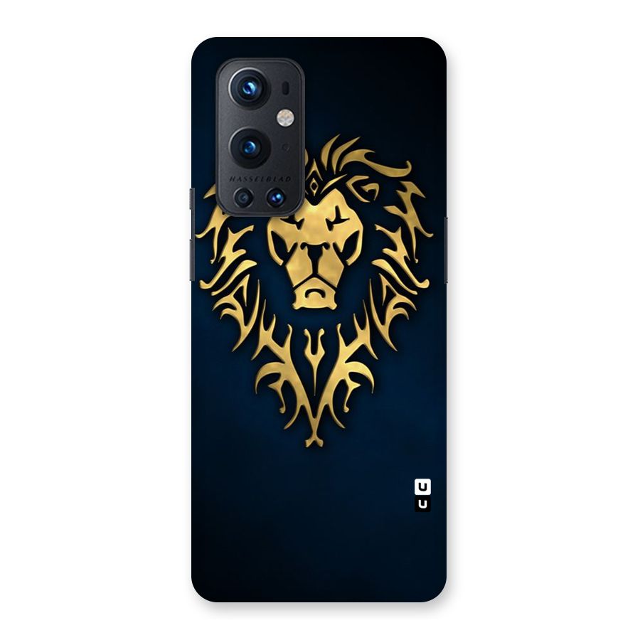 Beautiful Golden Lion Design Back Case for OnePlus 9 Pro