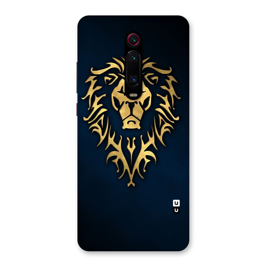 Beautiful Golden Lion Design Back Case for Redmi K20