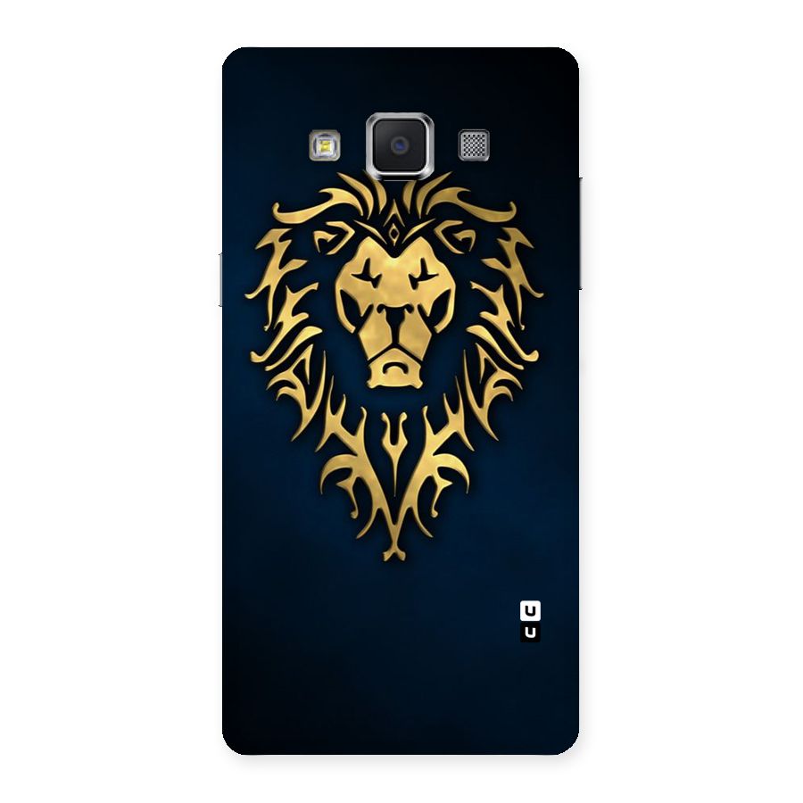 Beautiful Golden Lion Design Back Case for Samsung Galaxy A5
