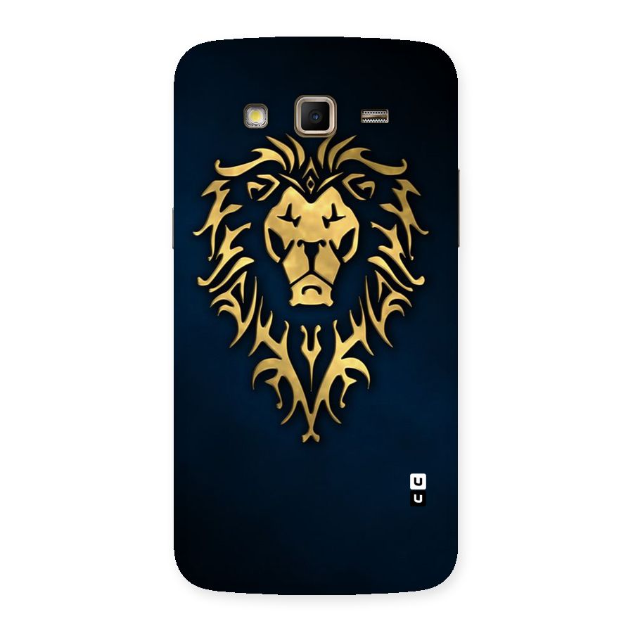 Beautiful Golden Lion Design Back Case for Samsung Galaxy Grand 2