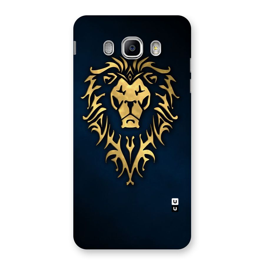 Beautiful Golden Lion Design Back Case for Samsung Galaxy J5 2016