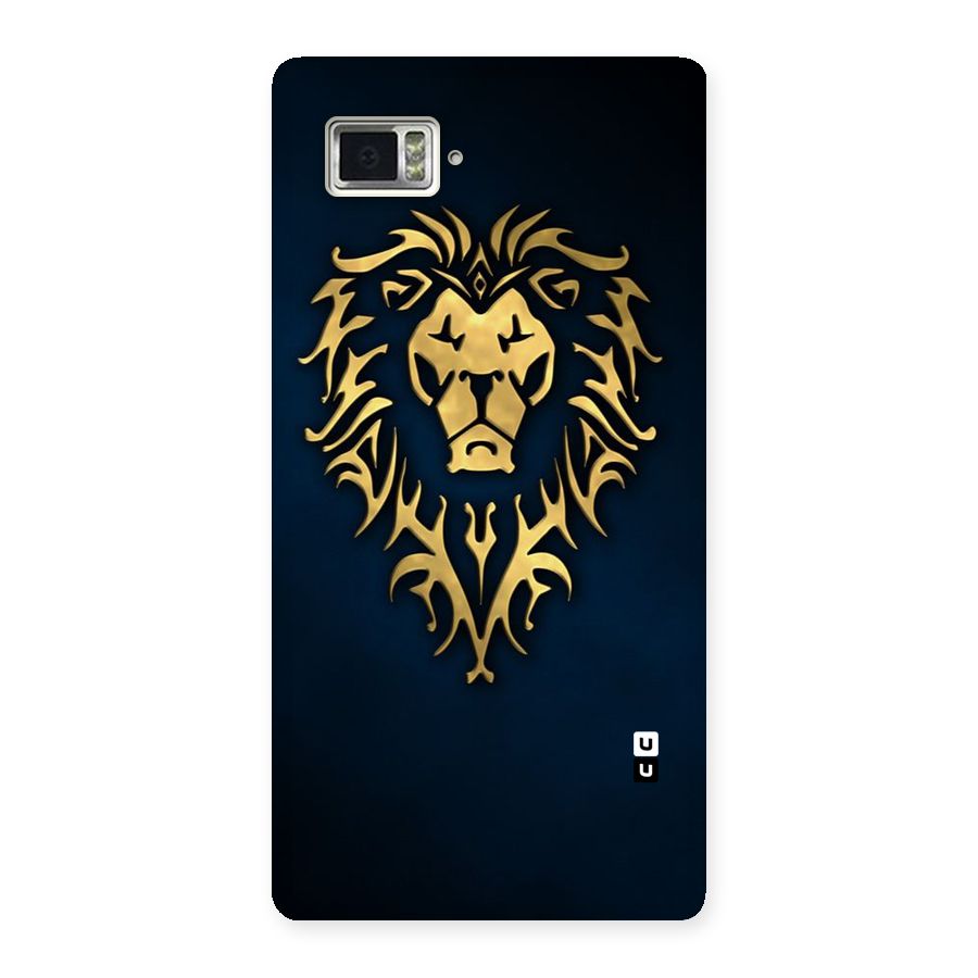 Beautiful Golden Lion Design Back Case for Vibe Z2 Pro K920