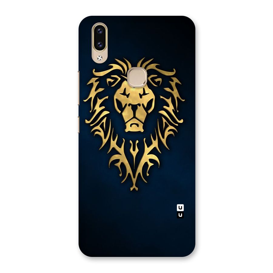 Beautiful Golden Lion Design Back Case for Vivo V9 Youth