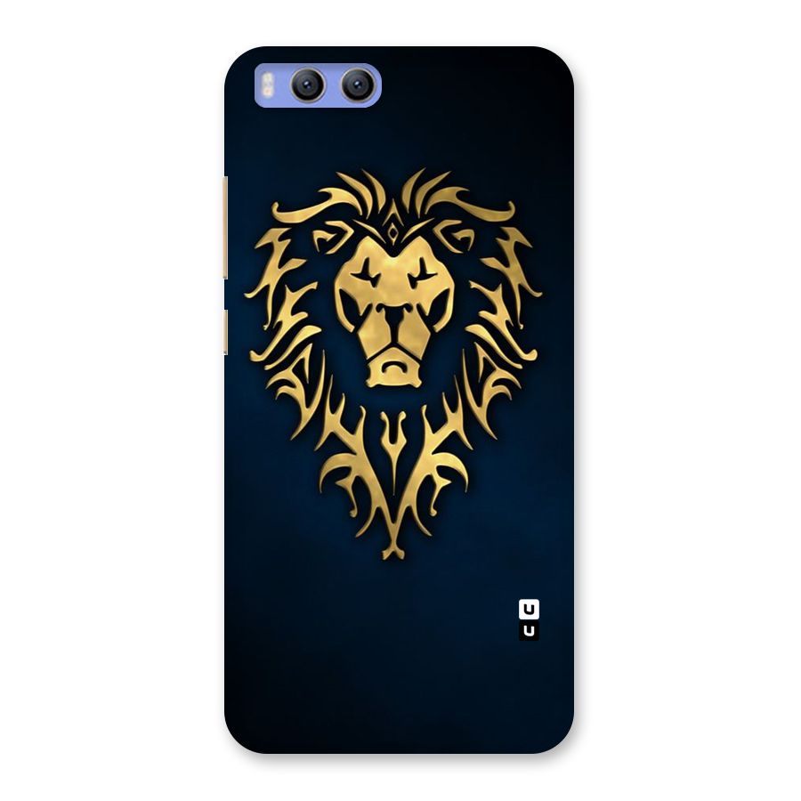 Beautiful Golden Lion Design Back Case for Xiaomi Mi 6