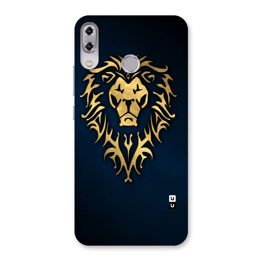 Beautiful Golden Lion Design Back Case for Zenfone 5Z