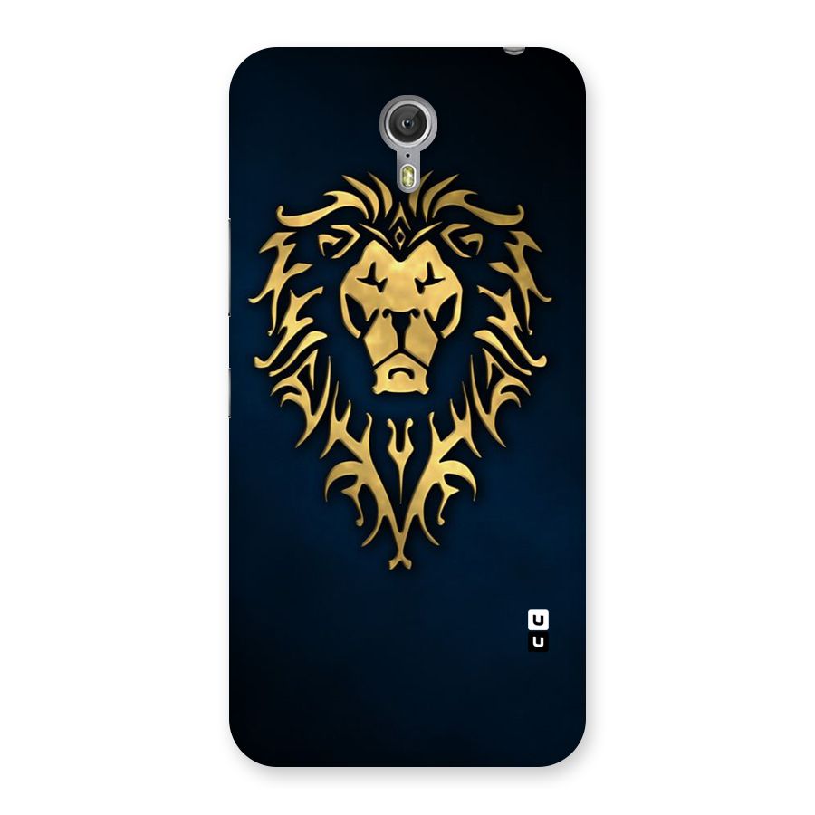 Beautiful Golden Lion Design Back Case for Zuk Z1