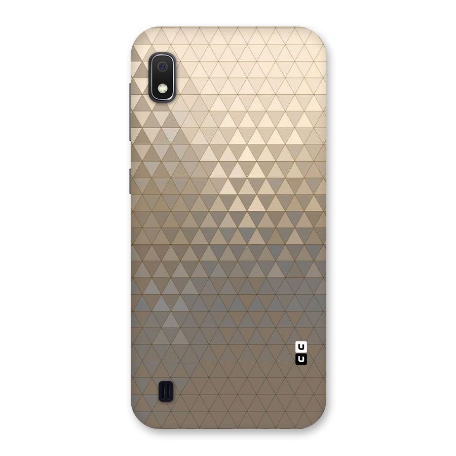 Beautiful Golden Pattern Back Case for Galaxy A10