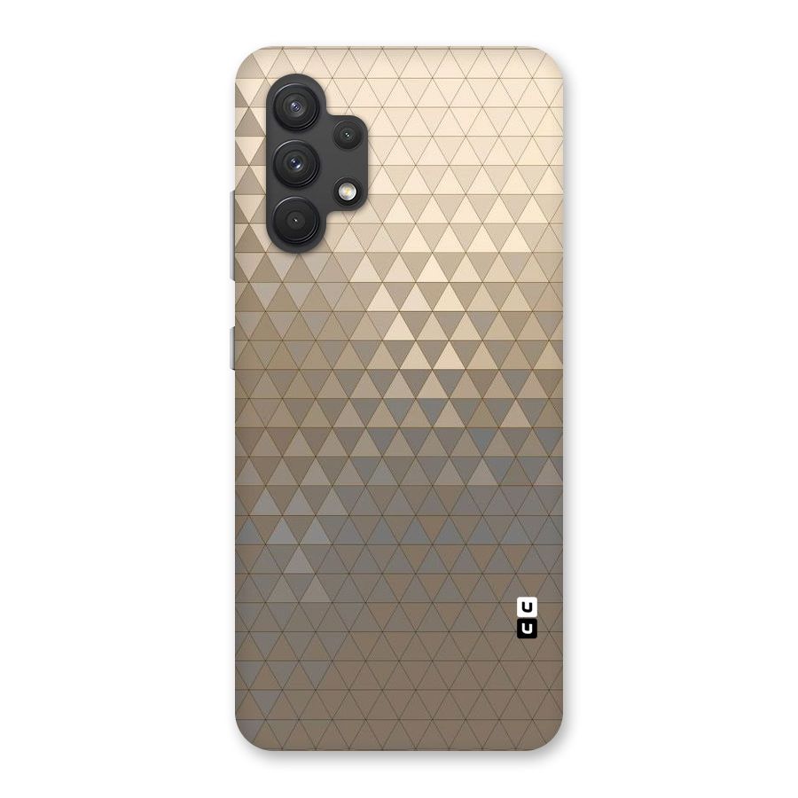 Beautiful Golden Pattern Back Case for Galaxy A32