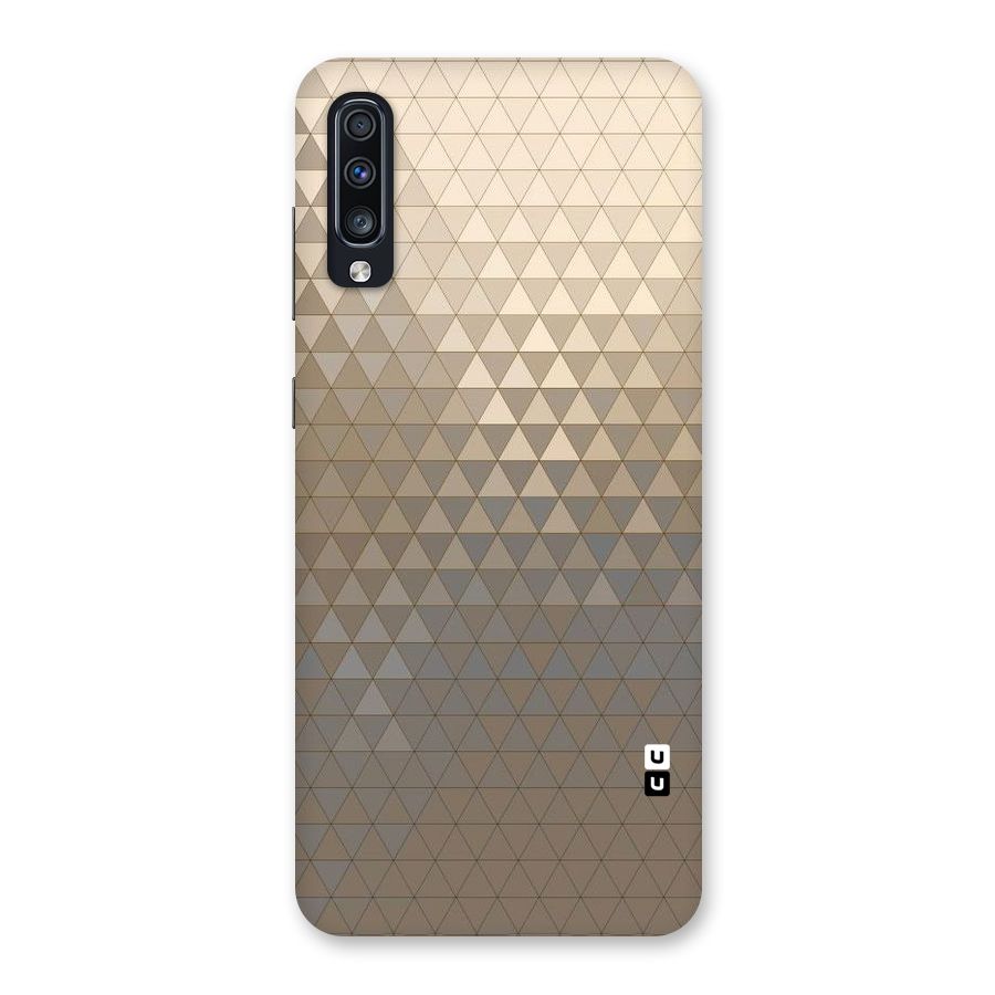 Beautiful Golden Pattern Back Case for Galaxy A70