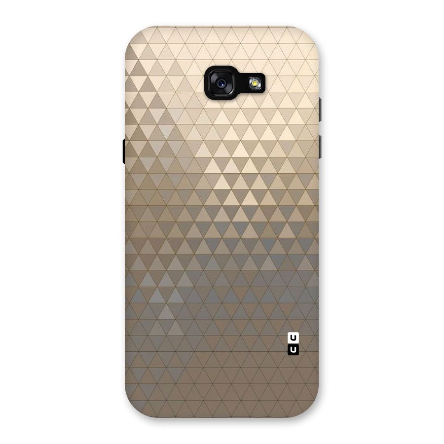 Beautiful Golden Pattern Back Case for Galaxy A7 (2017)