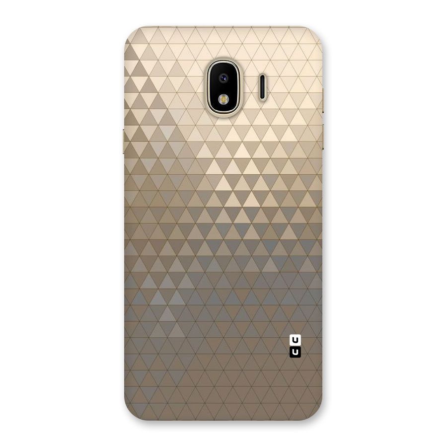 Beautiful Golden Pattern Back Case for Galaxy J4