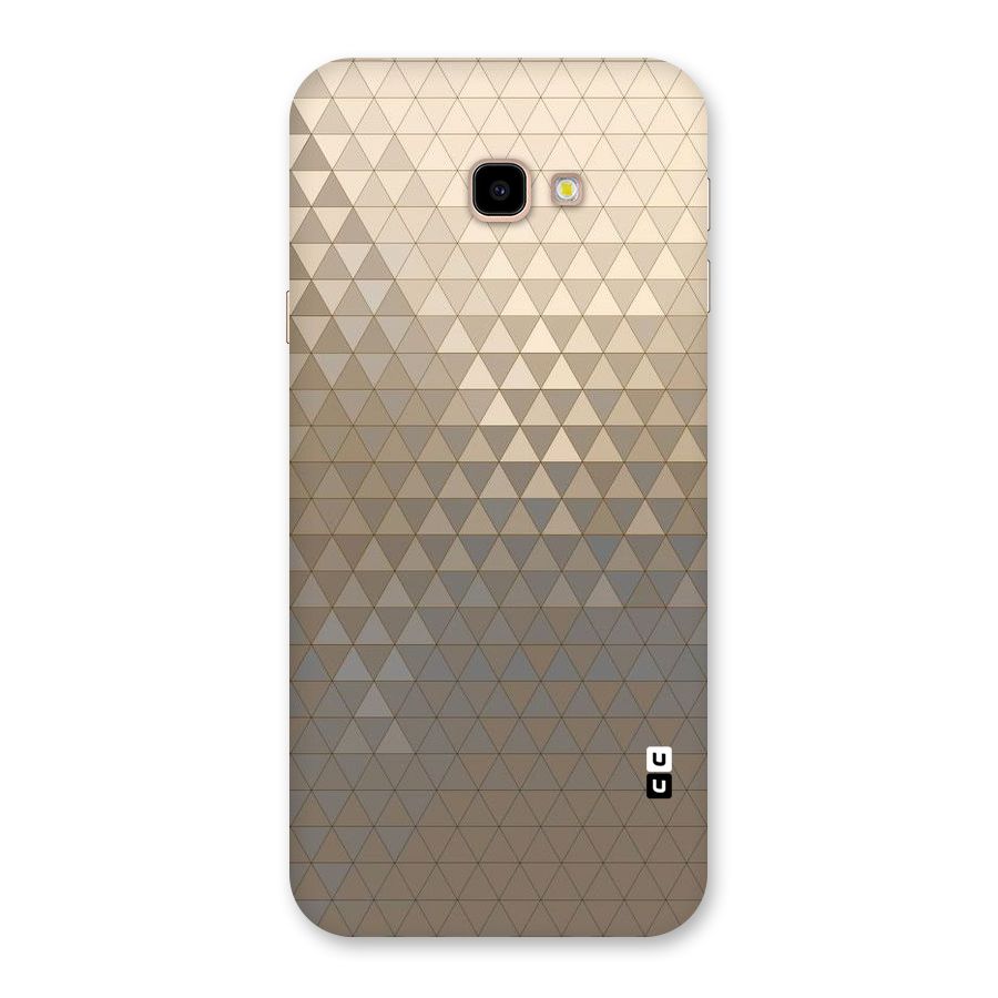 Beautiful Golden Pattern Back Case for Galaxy J4 Plus