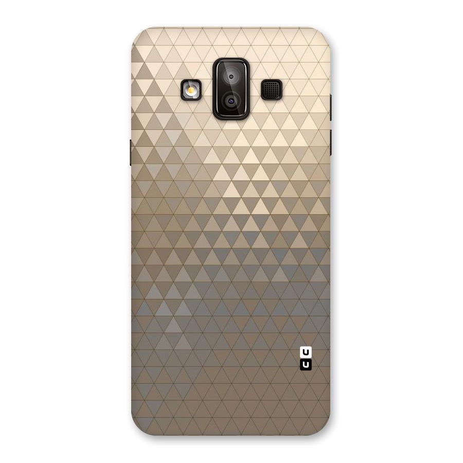 Beautiful Golden Pattern Back Case for Galaxy J7 Duo