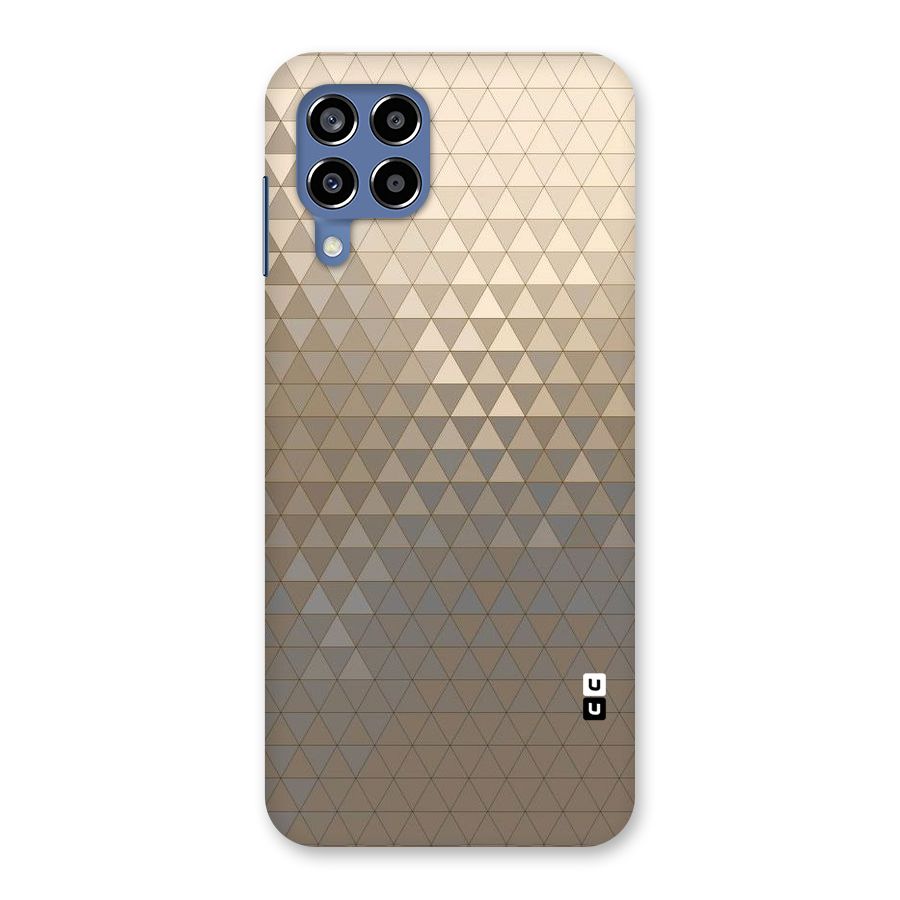Beautiful Golden Pattern Back Case for Galaxy M53 5G