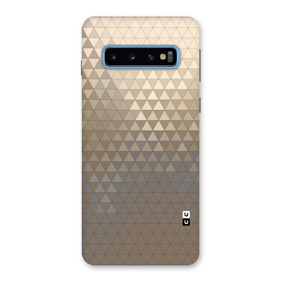 Beautiful Golden Pattern Back Case for Galaxy S10