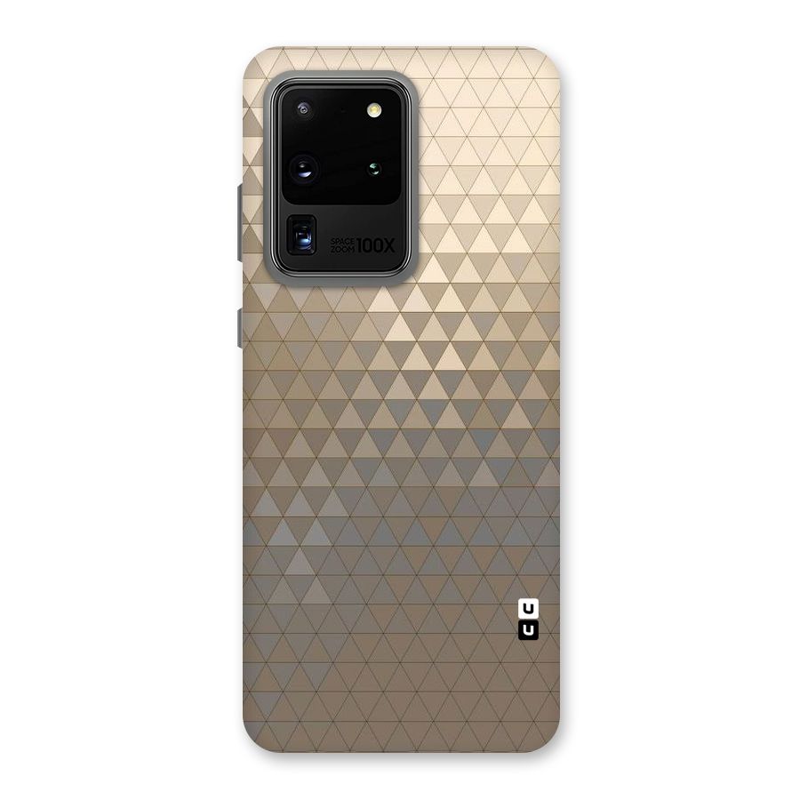 Beautiful Golden Pattern Back Case for Galaxy S20 Ultra