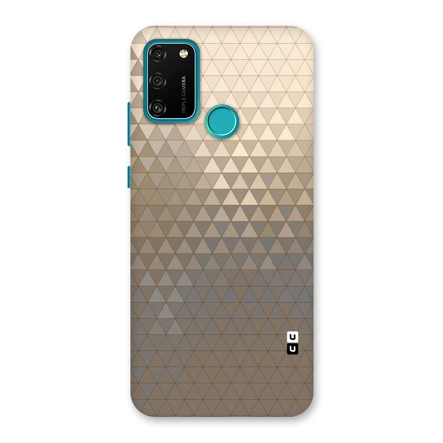 Beautiful Golden Pattern Back Case for Honor 9A