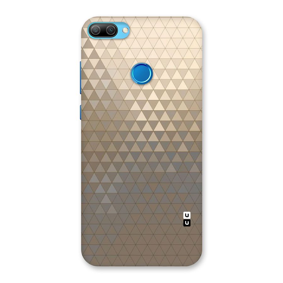 Beautiful Golden Pattern Back Case for Honor 9N