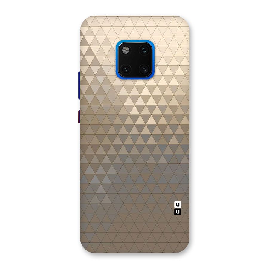 Beautiful Golden Pattern Back Case for Huawei Mate 20 Pro