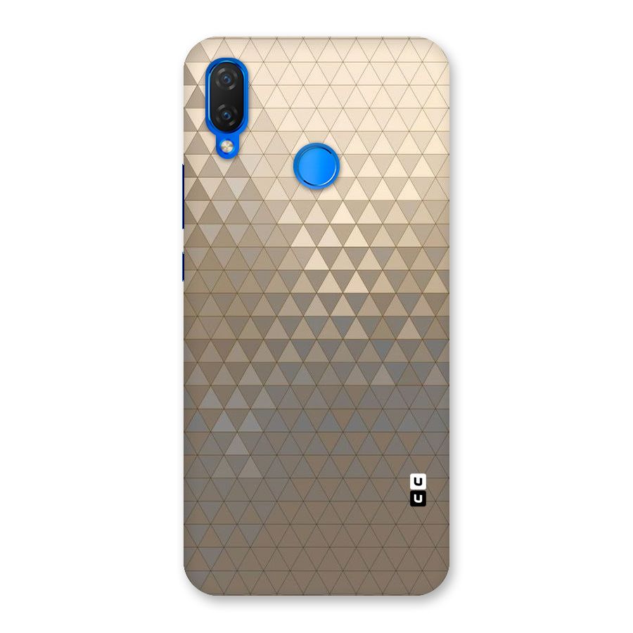 Beautiful Golden Pattern Back Case for Huawei P Smart+