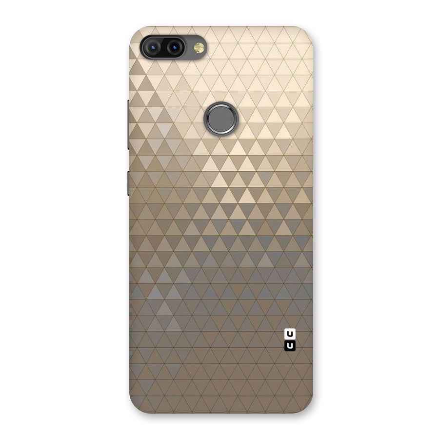 Beautiful Golden Pattern Back Case for Infinix Hot 6 Pro