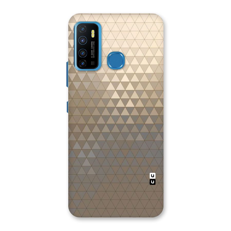 Beautiful Golden Pattern Back Case for Infinix Hot 9