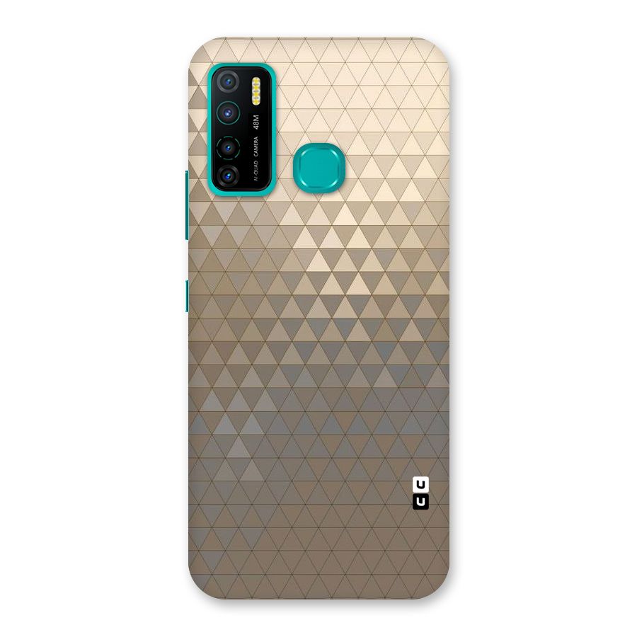 Beautiful Golden Pattern Back Case for Infinix Hot 9 Pro