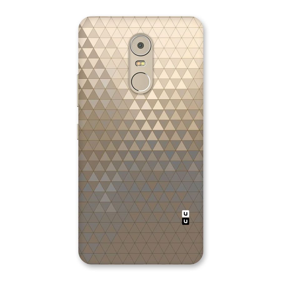 Beautiful Golden Pattern Back Case for Lenovo K6 Note