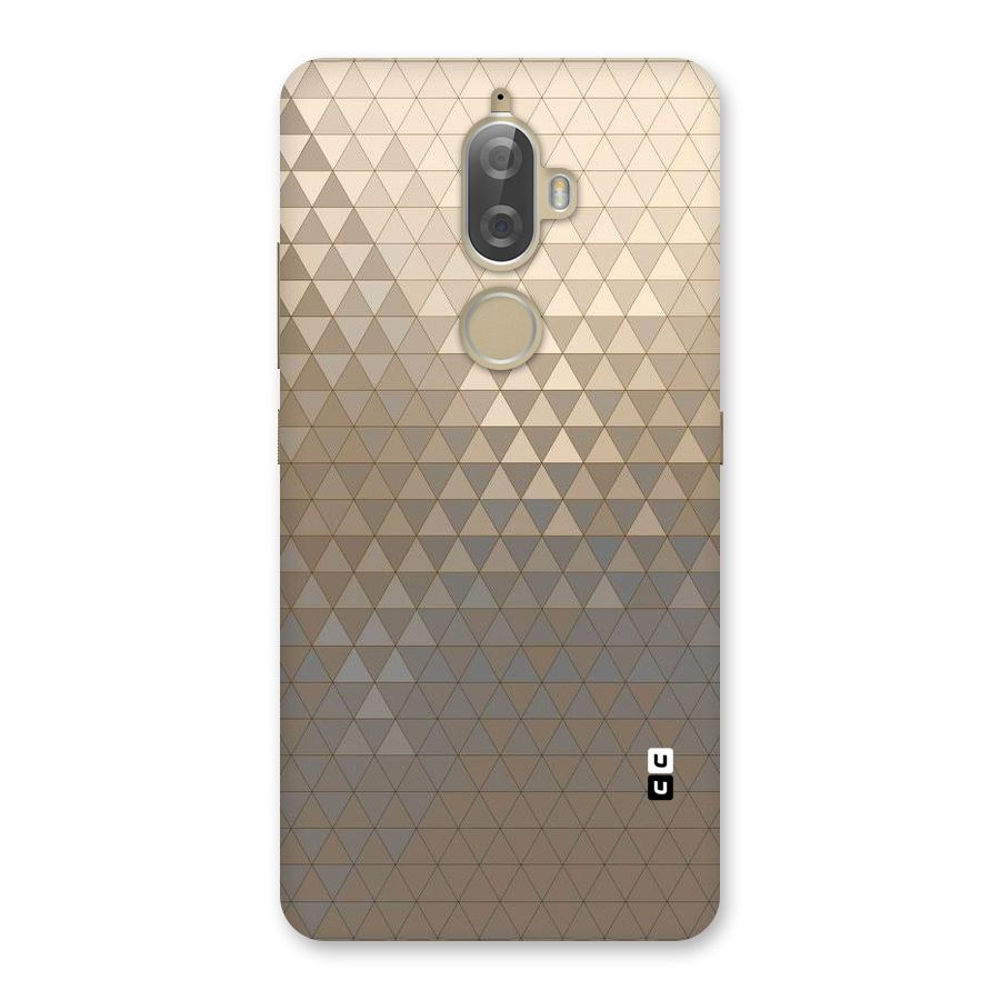 Beautiful Golden Pattern Back Case for Lenovo K8 Plus