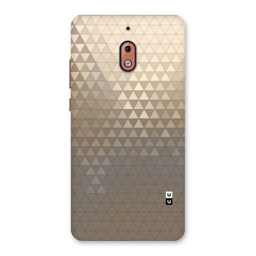 Beautiful Golden Pattern Back Case for Nokia 2.1