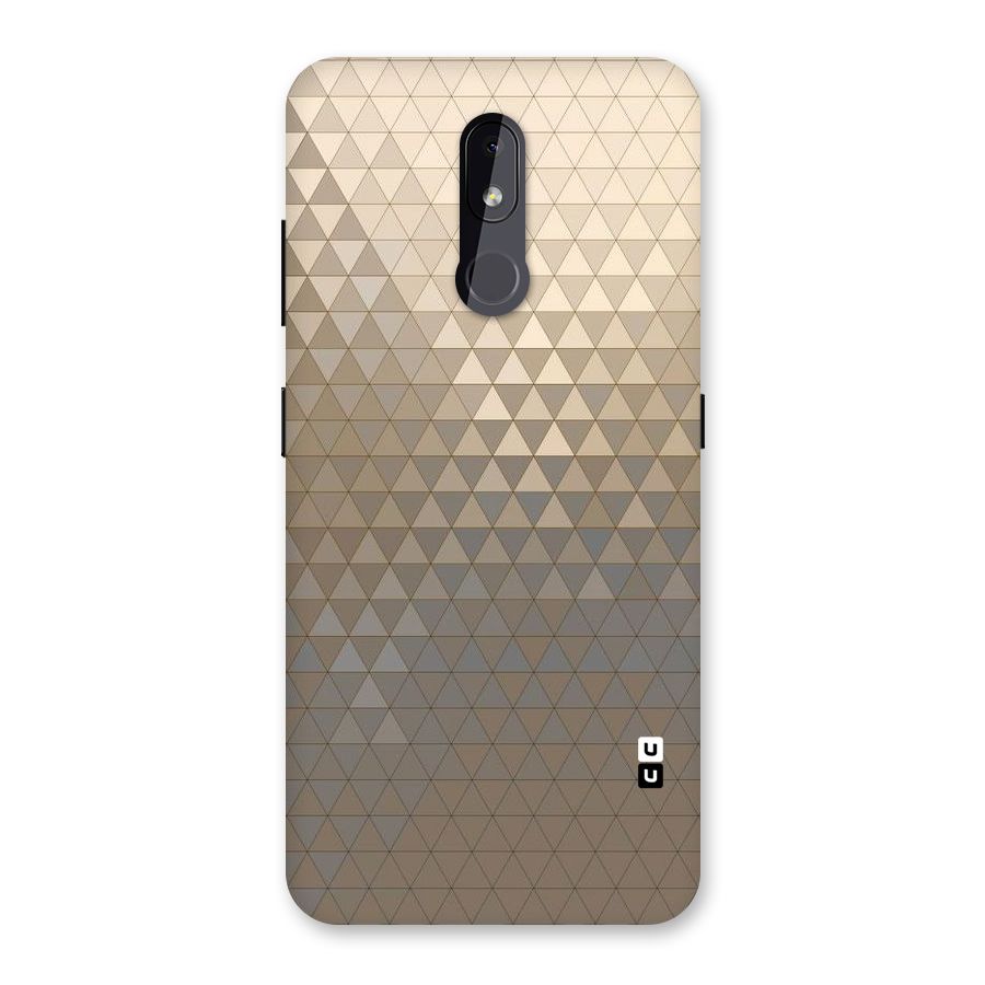 Beautiful Golden Pattern Back Case for Nokia 3.2