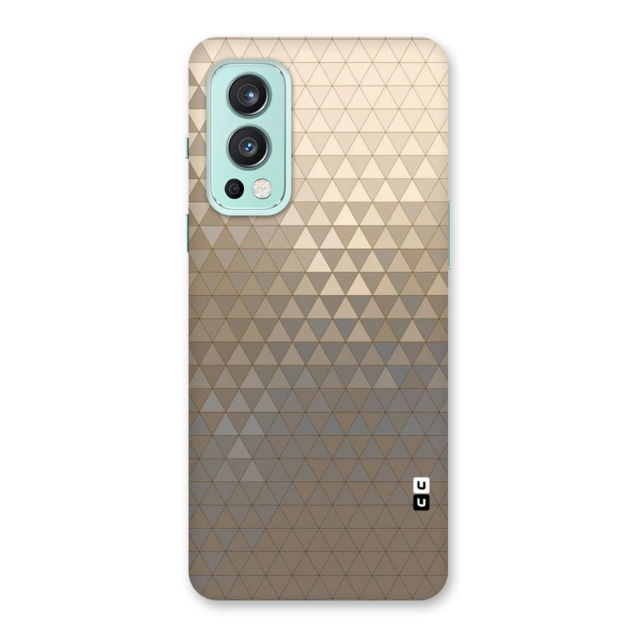 Beautiful Golden Pattern Back Case for OnePlus Nord 2 5G