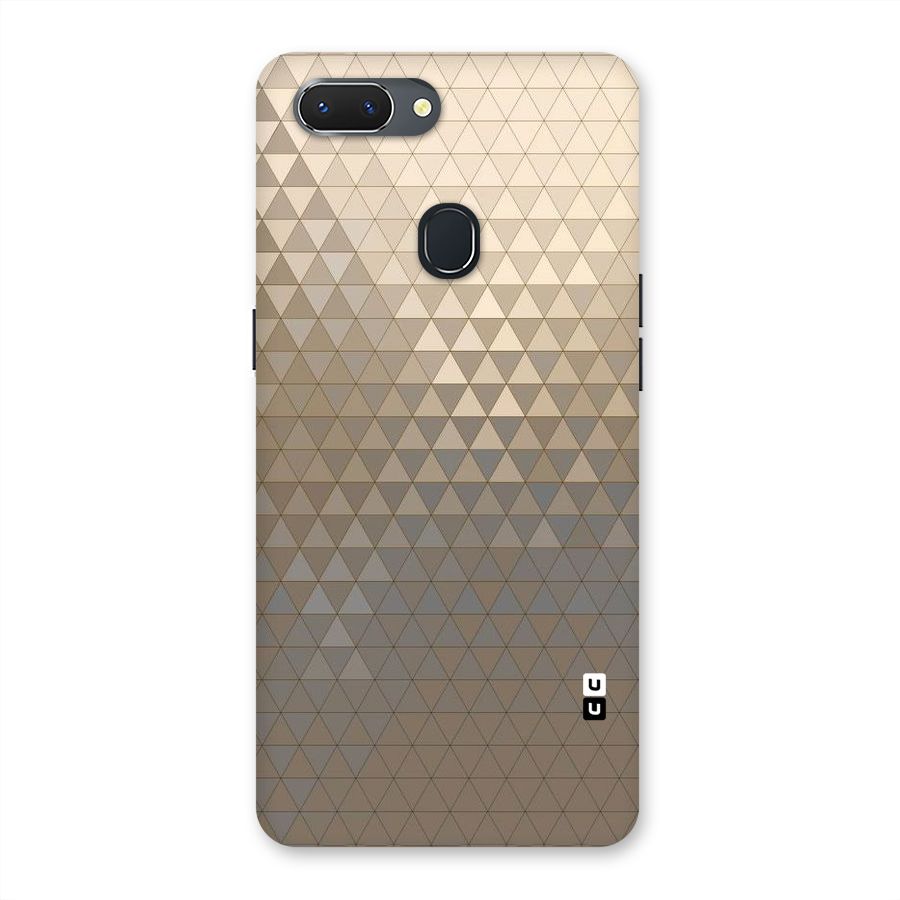 Beautiful Golden Pattern Back Case for Oppo Realme 2