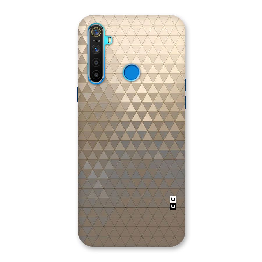 Beautiful Golden Pattern Back Case for Realme 5