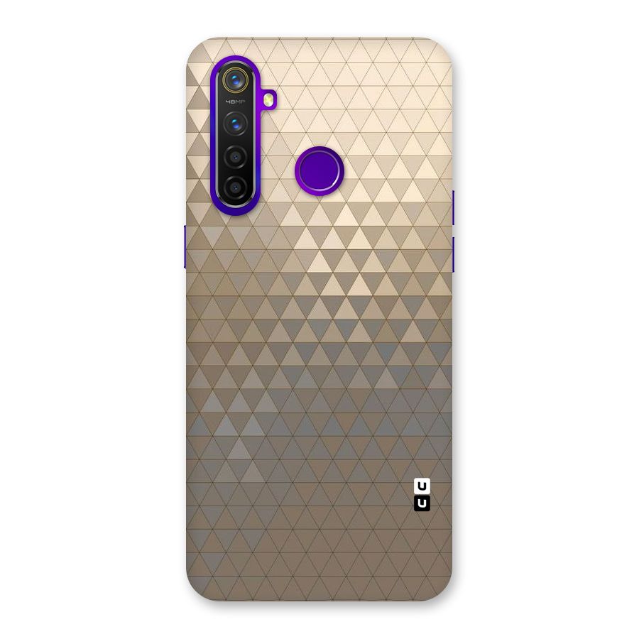 Beautiful Golden Pattern Back Case for Realme 5 Pro