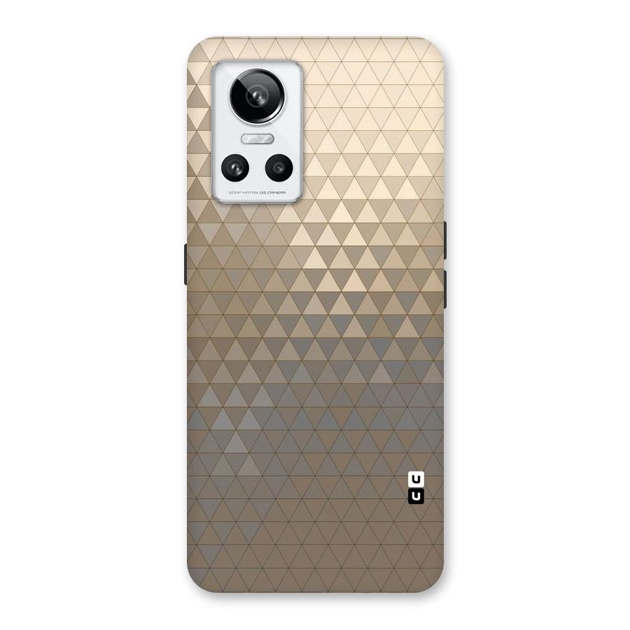 Beautiful Golden Pattern Back Case for Realme GT Neo 3