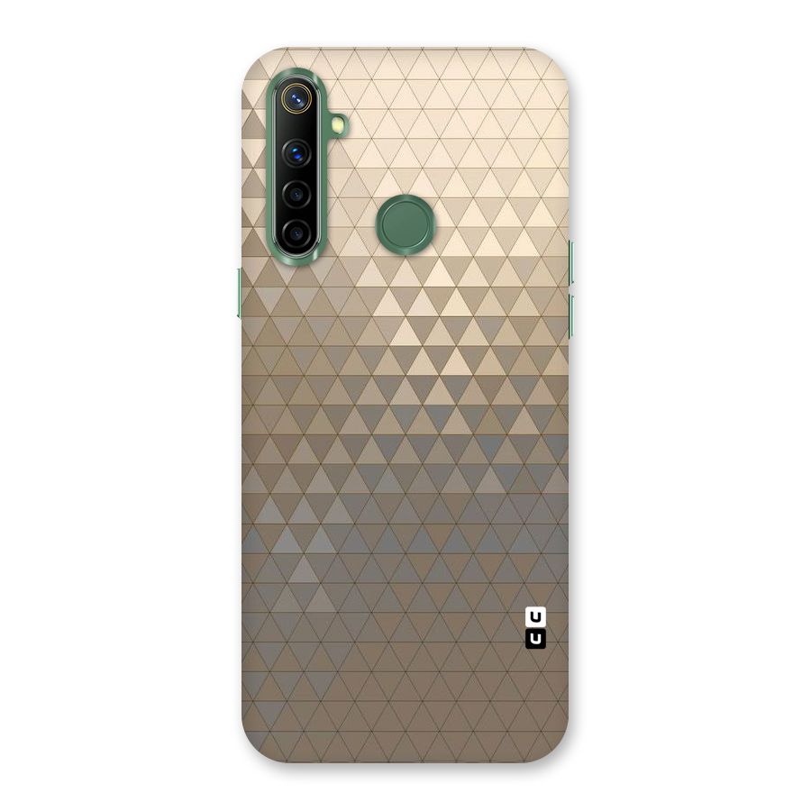 Beautiful Golden Pattern Back Case for Realme Narzo 10