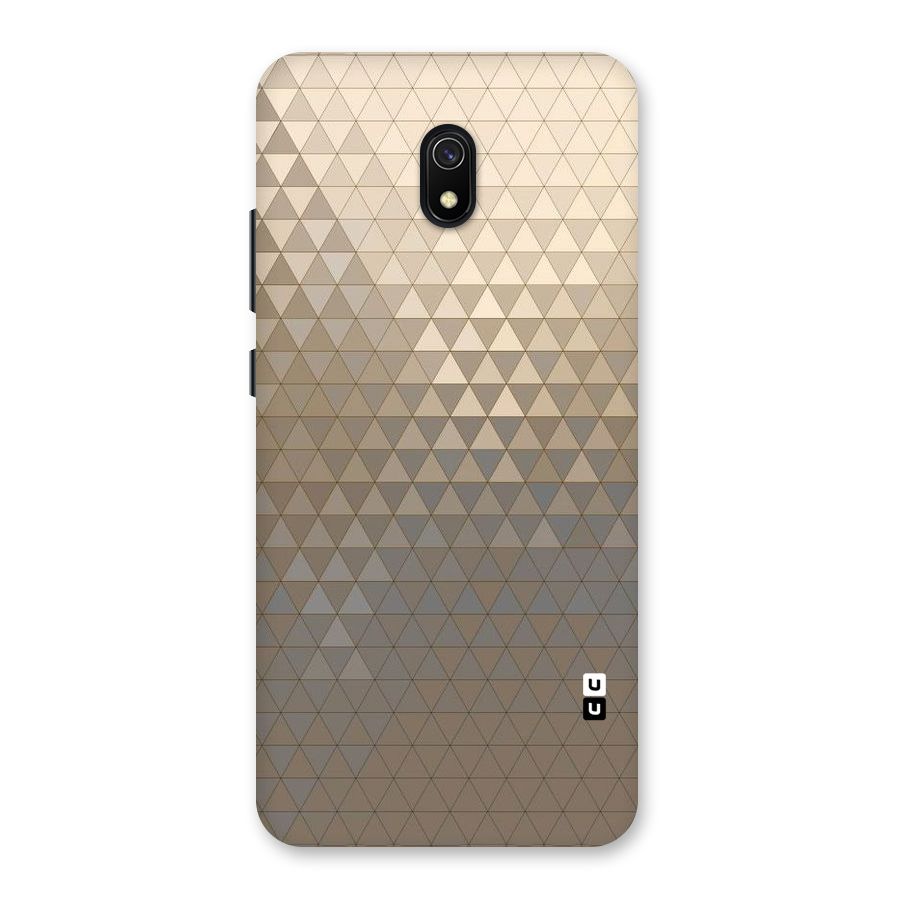Beautiful Golden Pattern Back Case for Redmi 8A