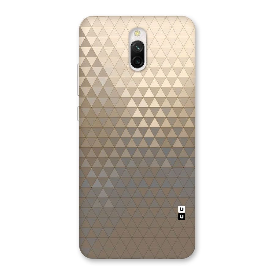 Beautiful Golden Pattern Back Case for Redmi 8A Dual