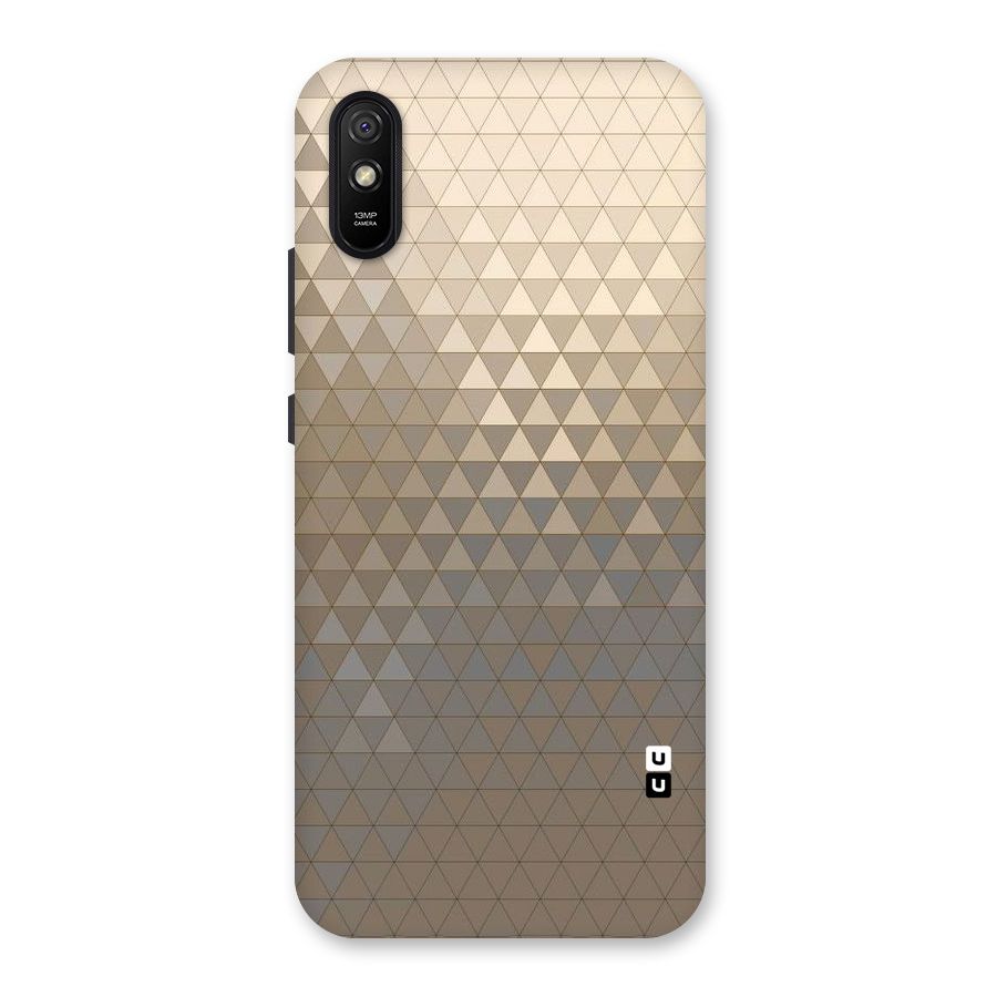 Beautiful Golden Pattern Back Case for Redmi 9A