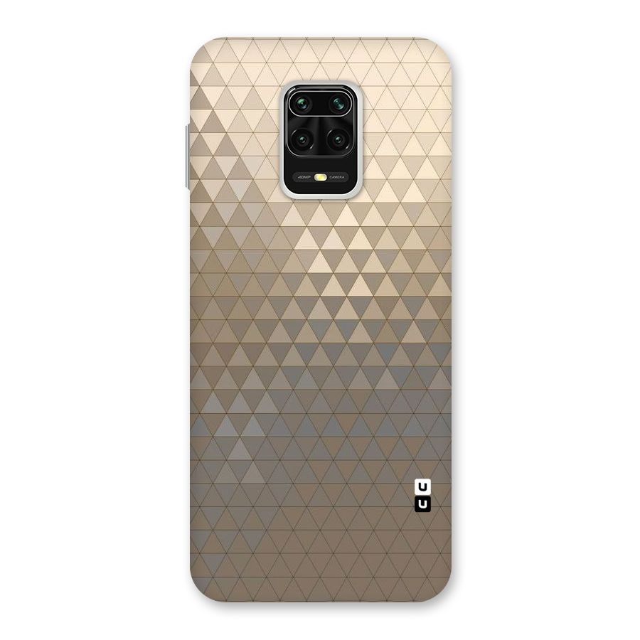Beautiful Golden Pattern Back Case for Redmi Note 9 Pro