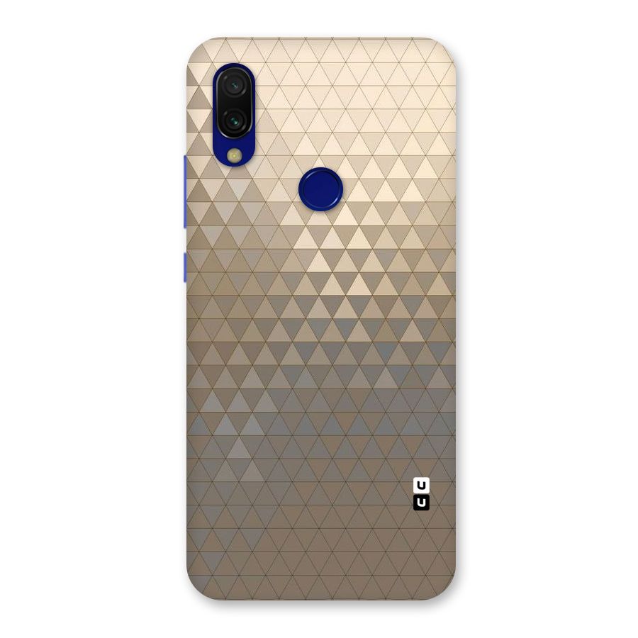 Beautiful Golden Pattern Back Case for Redmi Y3