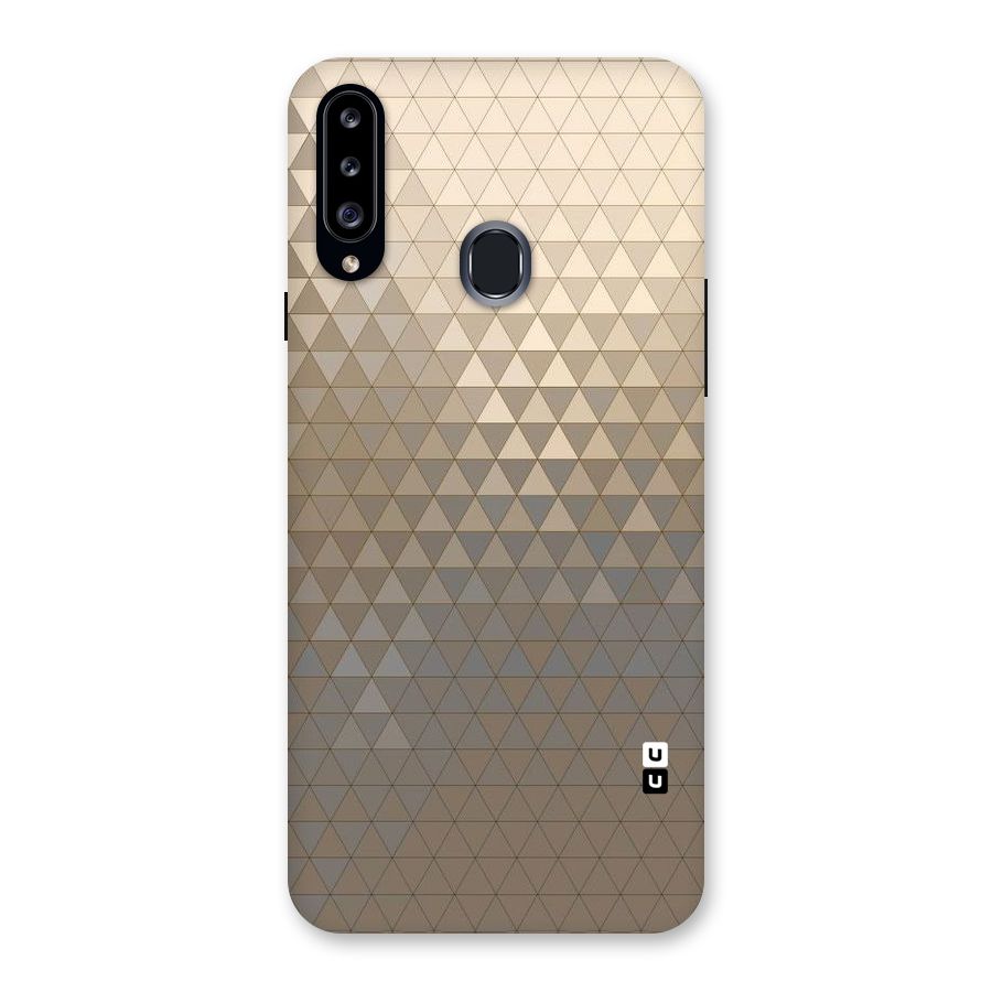Beautiful Golden Pattern Back Case for Samsung Galaxy A20s