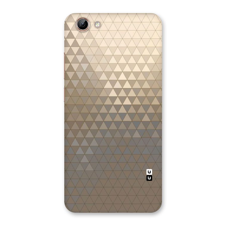 Beautiful Golden Pattern Back Case for Vivo Y71i