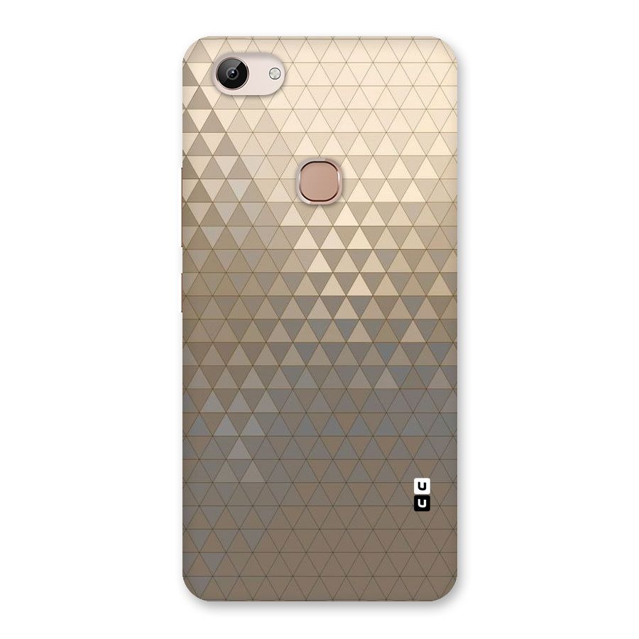 Beautiful Golden Pattern Back Case for Vivo Y83